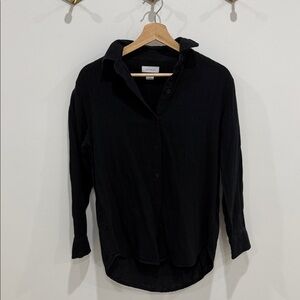 Little Moon Sail shirt - black xxs